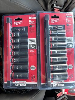 Milwaukee hand tools and sockets
