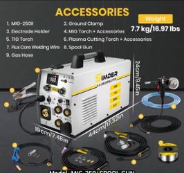SIMDER 6IN1 WELDER NEW