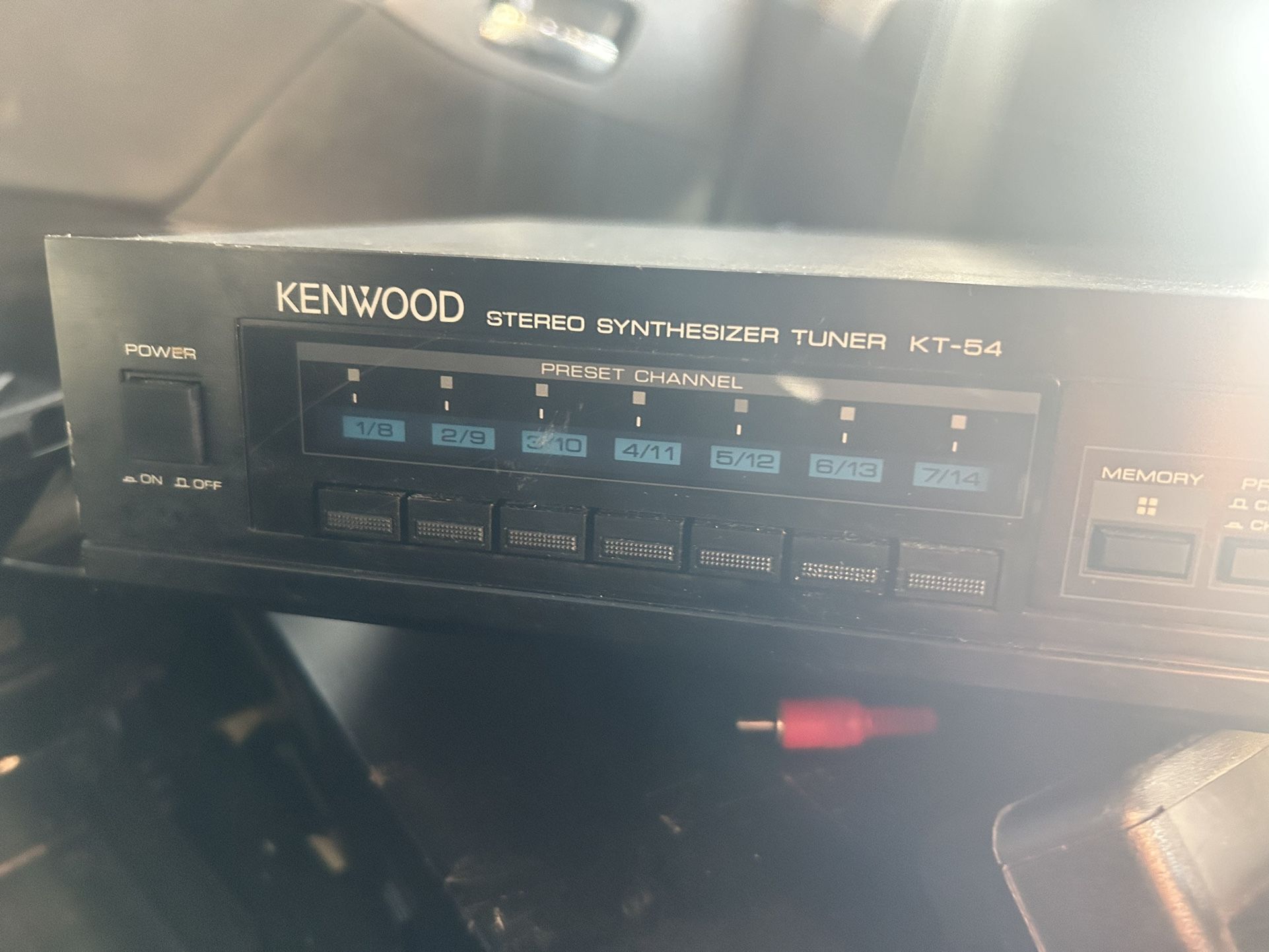 Kenwood Double Cassette Tape Set And Some Other Music Speakers And Surround Sound