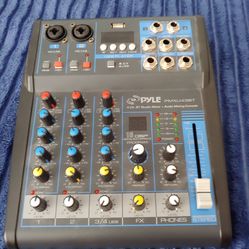 4 Channel Bluetooth Mixer 