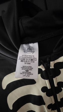 Disney Kids Zip-Up Hoodie Size 7/8