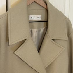MIXXO Stand Collar Short Tweed Jacket, Mint, Size M