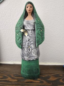 CERAMIC STATUE,  14 INCH TALL