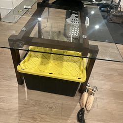 Glass table