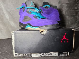 Air Jordan 5 Retro Purple Grape Size 8.5