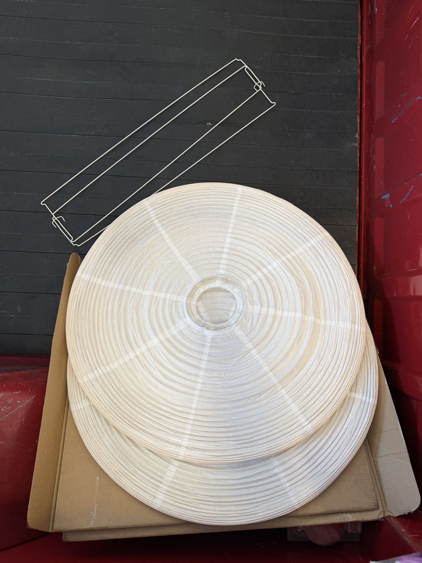 Hay Rice Paper Shade - Medium 