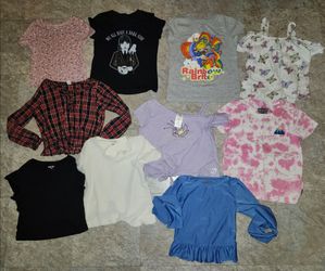 7/8 youth girls shirts $.50-$1 each
