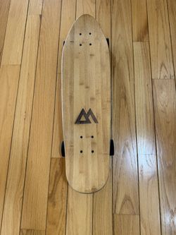 Magneto Beige Wooden Skate Board, Great Condition!