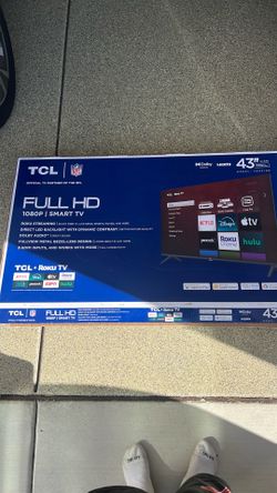 TCL Full HD 43” TV Used Twice