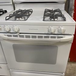 Gas Stove In White