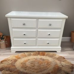 GORGEOUS WHITE DRESSER - All wood