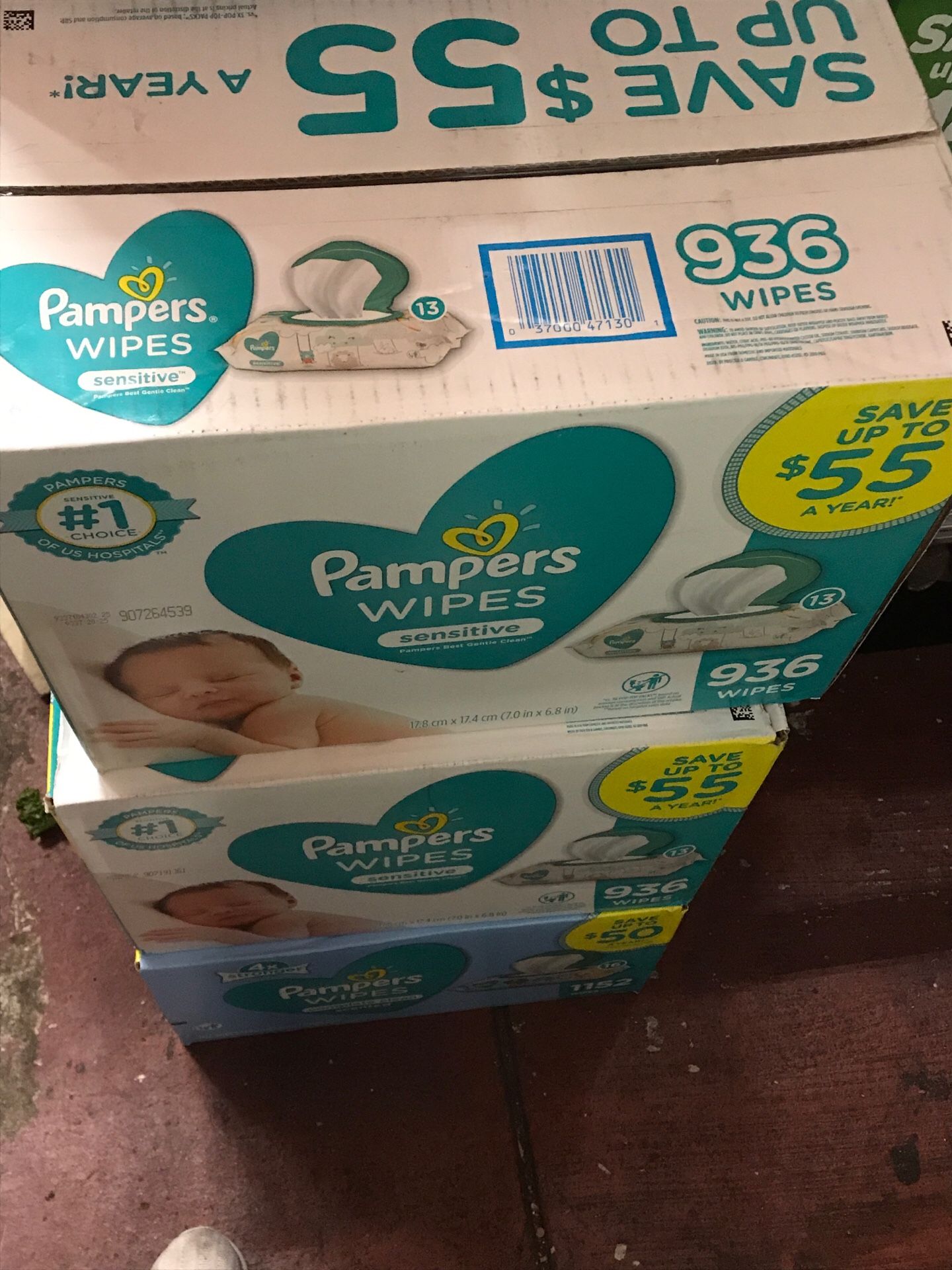 Pamper wipes-936 —>25$