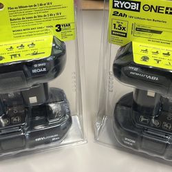 Ryobi 2 Ah Battery 2 Pack (2 Packs Available)