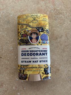 Dr. Squatch Deodorant One Piece Monkey D. Luffy