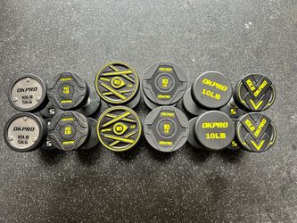 10lbs OK PRO Dumbbells