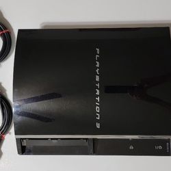 Playstation 3 Fat 60GB CECHA01 PS3 PS2 PS1 Backwards Compatible Console 