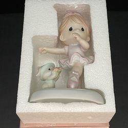 Precious Moments A Rose On Her Toes Figurine