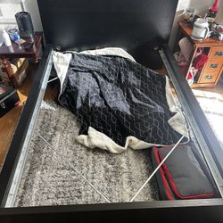 Full Size Bed Frame and Mattress 
