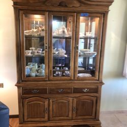 Lighted China Cabinet 
