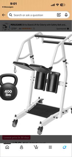 Helps senior stand