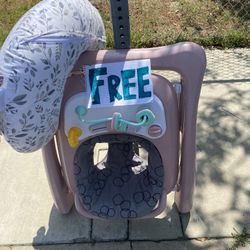 Free Baby Walker and Pillow 