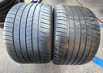 2 USED TIRES MICHELIN 315/35/20
