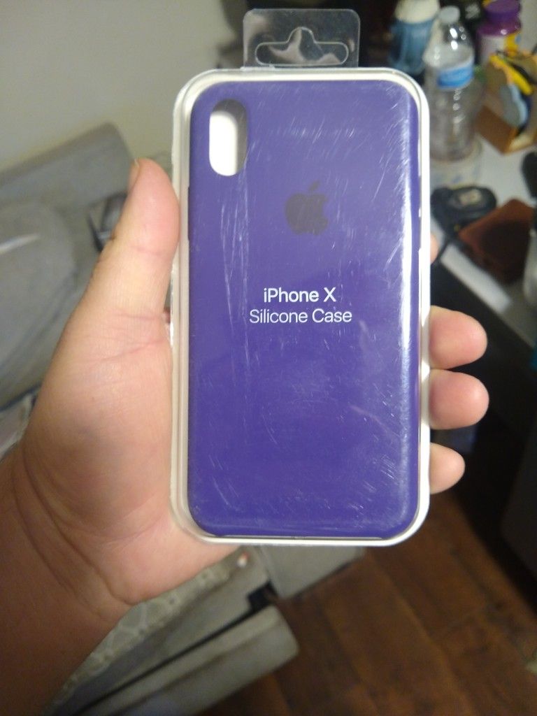 iPhone X Case Purple