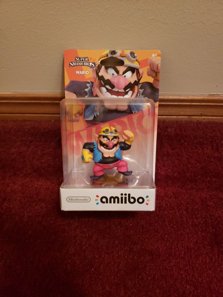 Wario Smash Bros Amiibo 