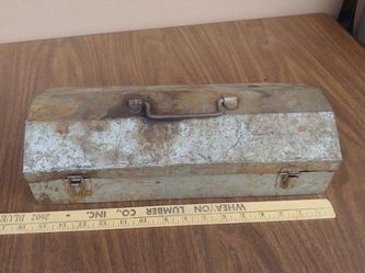 Vintage Steel Toolbox