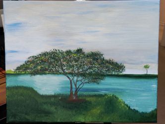 One of a kind canvas painting