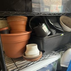 Various Gardening Pots