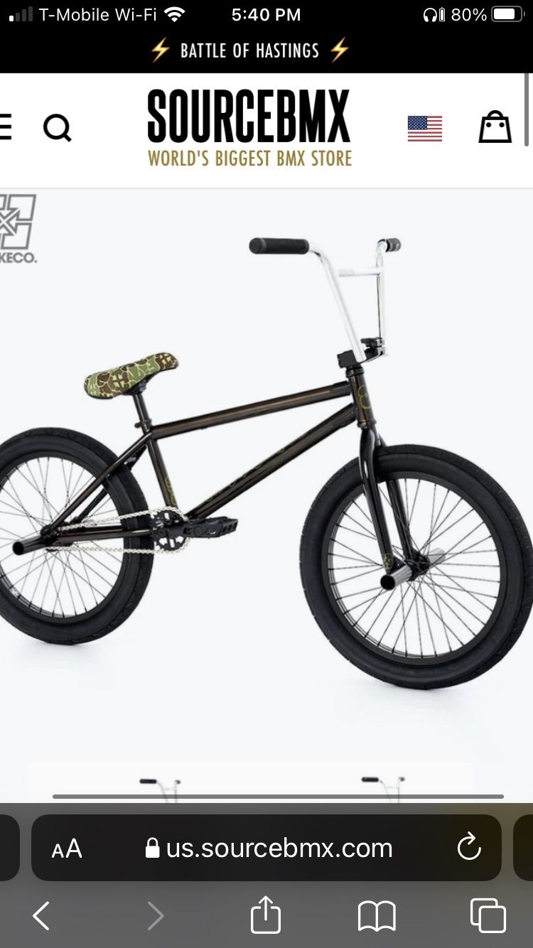 Fit 2021 STR LG 20.75" BMX Bike - Trans Gloss Black