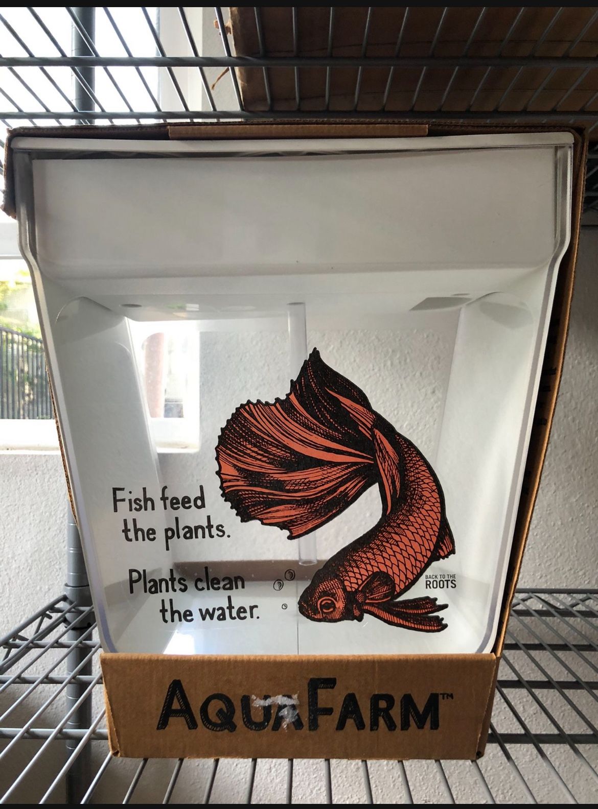 AquaFarm Fish Tank