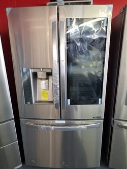 Brand new scratch and dent LG counter dept showcase refrigerator 1 year warranty