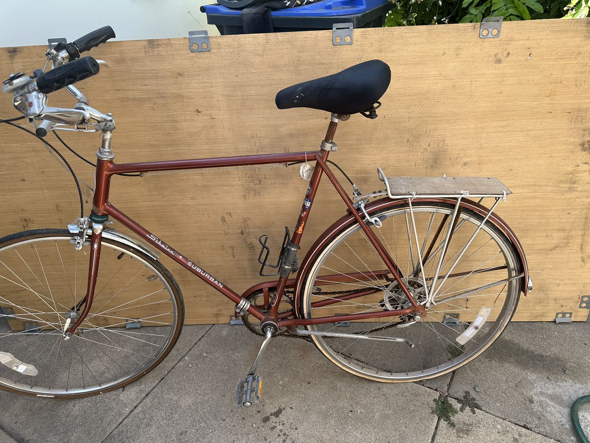 Schwinn Suburban 1970s Bike