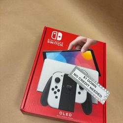Nintendo Switch OLED Gaming Consoles New - Only $1 Today Pay The Rest Later! 