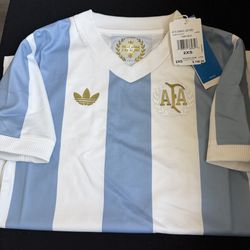 ARGENTINA  SOCCER  JERSEY