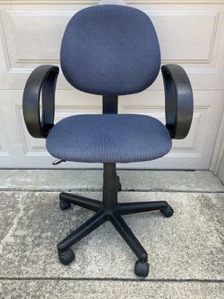 Office club blue chair