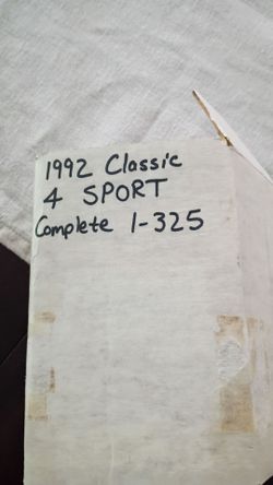 Vintage Sports Cards:  1992 4 Sport Classic