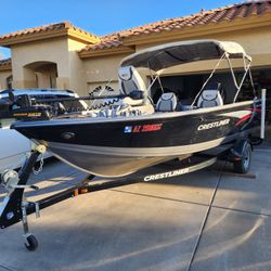 Crestliner 2014 Fish Hawk 1650.deep V 