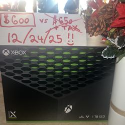 NEW XBOX Series x 1TB Edition SEALED/BRAND NEW