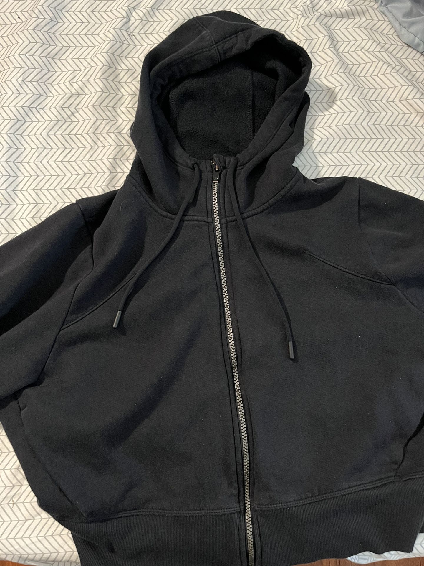 Black Zip Up