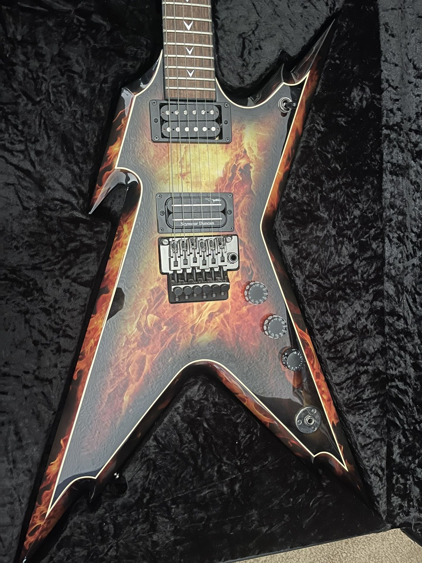 Dean Dimebag Razorback Explosion