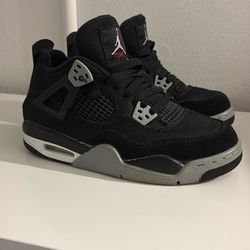AUTHENTIC JORDAN 4 canvas