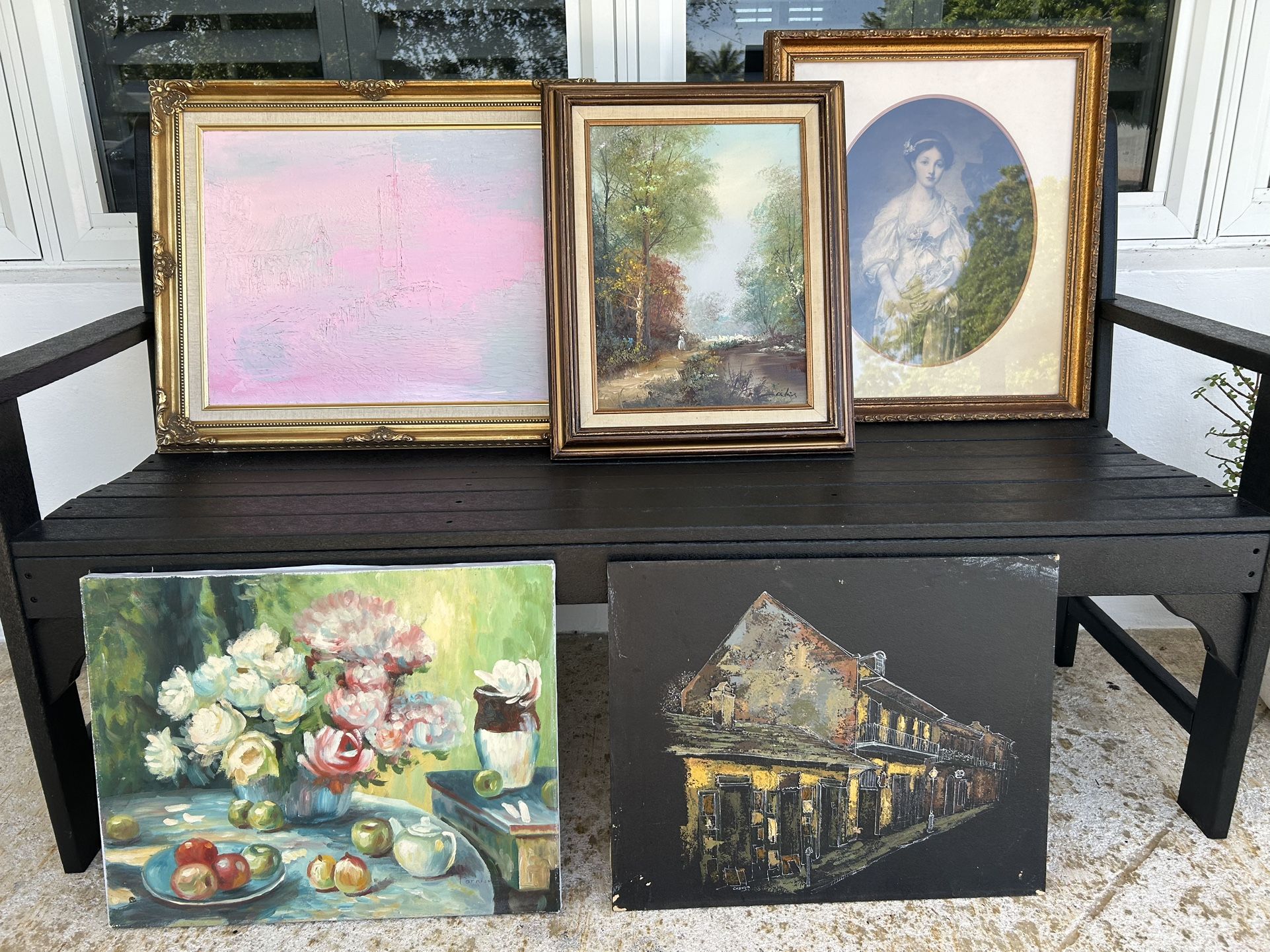 Art Paintings and Frames original vintage modern