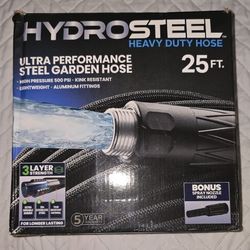 25" Steel Water Hose
