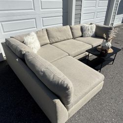 Boho Cream Reversible Sectional 🤍