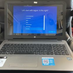 HP NOTEBOOK COMPUTER 15”SCREEN