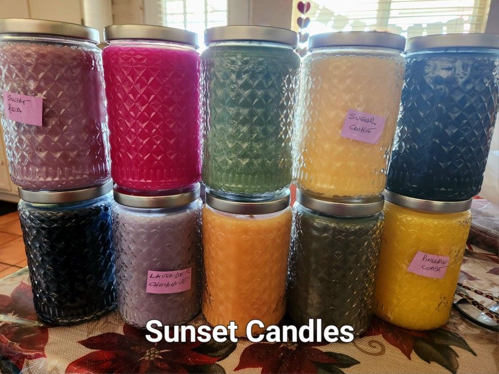 SUNSET CANDLES