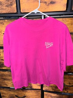 Women’s cropped oversized top